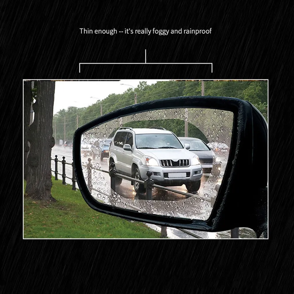 4 шт. лобовое стекло автомобиля анти туман Водонепроницаемый защита от высоких