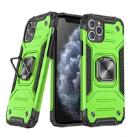 magnetic ring holder case for iphone 13 pro max 12 11 pro shockproof armor bumper case back cover for iphone 7 8 plus xr xs max