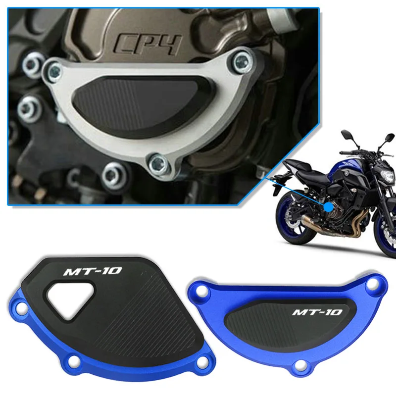 

Подходит для Yamaha MT-10 MT10 MT 10 2015 2016 2017 2018 2019-2021 чехол для двигателя мотоцикла крышка статора защита от ударов слайдеры рамы