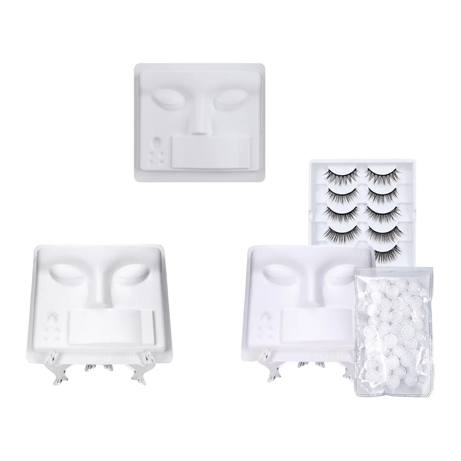 

Face Practice Tray 3 in 1 Face Training Tools for Exercise Practice Artists