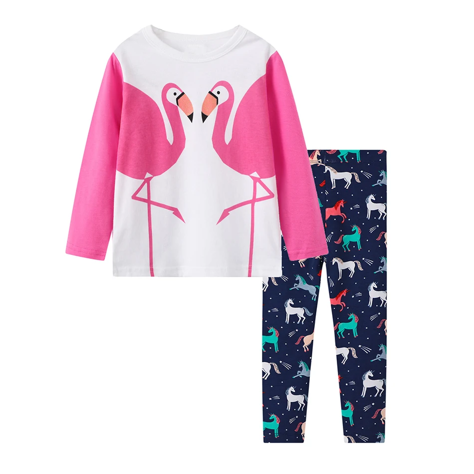 

Toddler Girls Clothes Kids Autumn Winter T Shirt Pants Christmas Clothes Girls Printed Outfits Sport Suit Children Clothing set