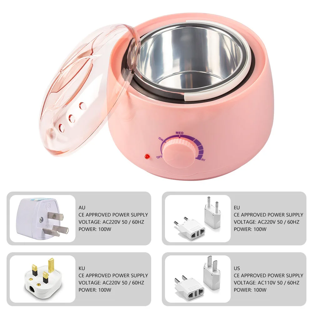 

Wax Heater Warmer Wax-melt Machine Set Waxing Kit for Hair Removal Wax Beans Bead Heating Machine Paraffin Depilatory Epilator