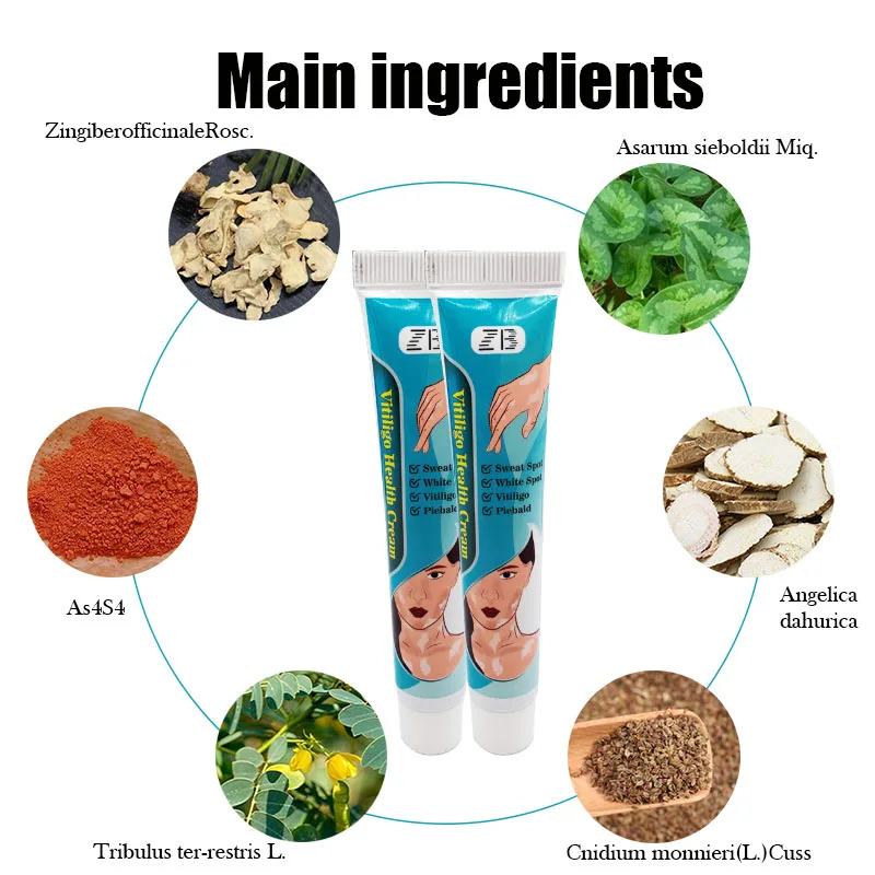 ZB Vitiligo Treatment Cream Sweat Spot Piebald Remove Herbal Medicine Plaster Versicolor Pityriasis Eczma Cure Skin Care Balm | Красота и
