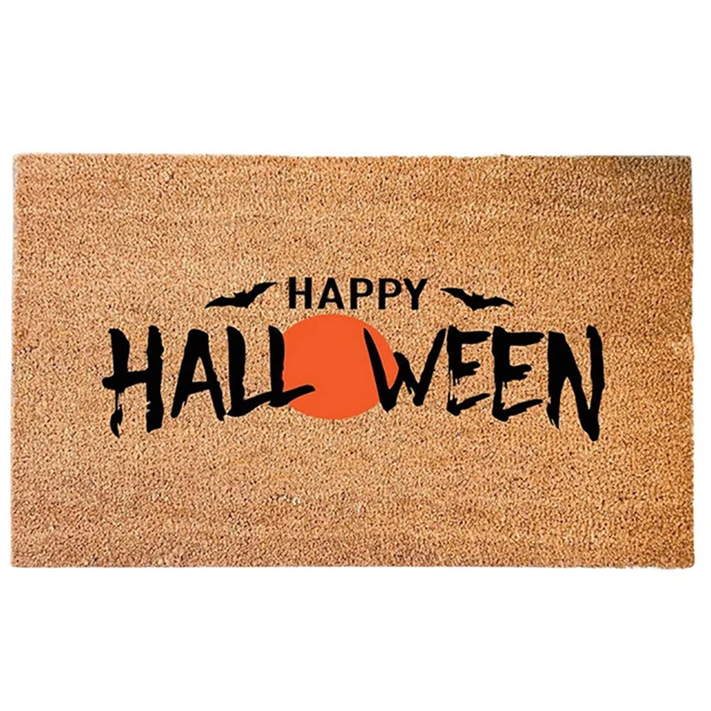 

Дверной коврик "Хэллоуин" ковер, напольный коврик, Хэллоуин, дверной коврик, напольный дверной коврик, наружный и внутренний гном, тыквенный ...