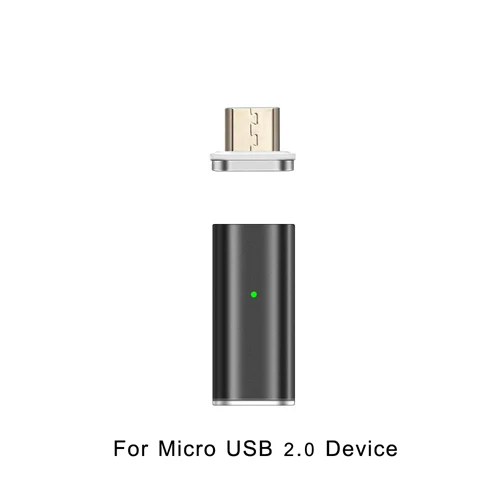 10g for Micro USB CANDYEIC Micro USB C Magnetic Adapter For Sumsung Huawei USB Cable, Magnetic Charger For iPhone Redmi LG Moto Xiaomi Charging - Цвет: 10g for Micro USB
