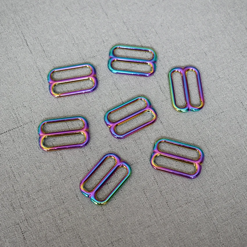 

1 Pcs/Pack 25mm Metal Buckle for Bag Backpack Webbing Straps Slider Tri Glide Adjust Buckles Clasps DIY Leather Crafts 25BXK-c