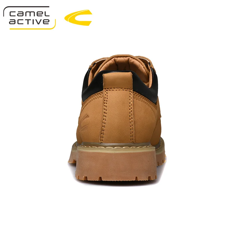 Camel Active/Новинка; мужская повседневная обувь из натуральной кожи; сезон осень; деловая Свадебная обувь в стиле ретро; мягкая мужская обувь из спилка