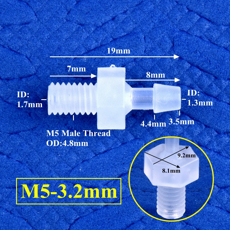 

SgooHan переходники для аквариума M5 M6 M8 2~10 мм