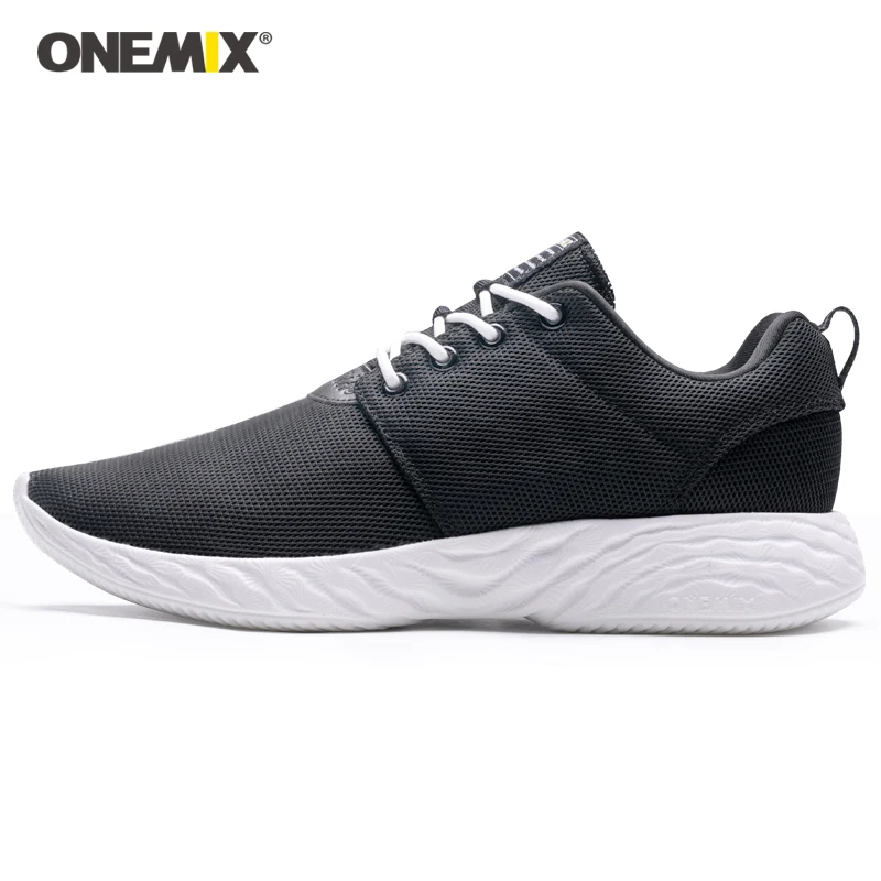 ONEMIX Breathable Mesh Running Shoes For Men Sports Walking Sneakers Classic Lightweight Sport Jogging Zapatillas Hombre | Спорт и