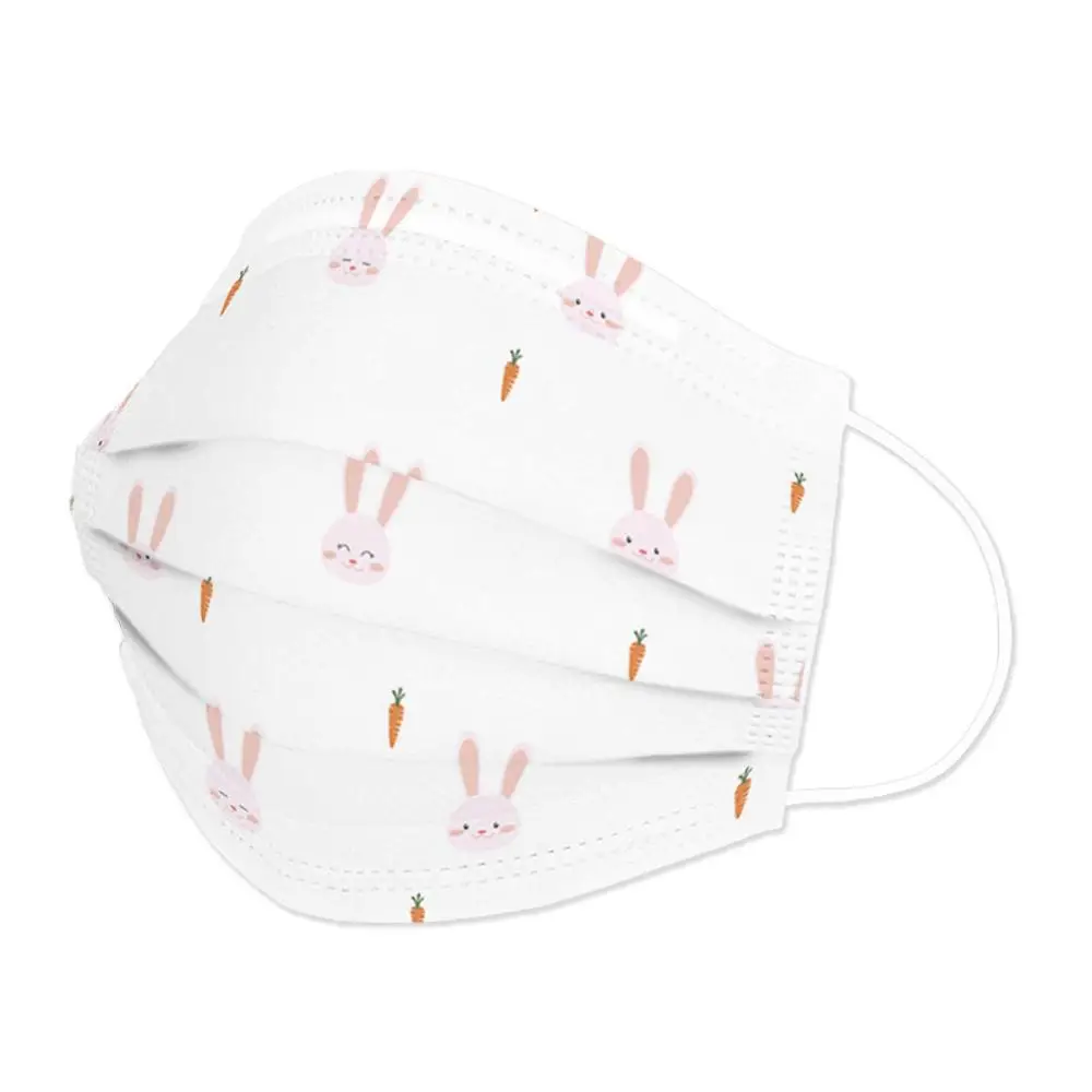 10 шт одноразовые маски для лица дышащие Индивидуальные клетчатые Цветочные