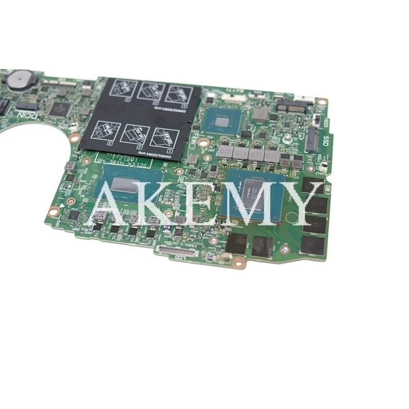 

MB Laptop motherboard For DELL Inspiron G3 15-3590 original mainboard I7-9750H RTX2060-6GB