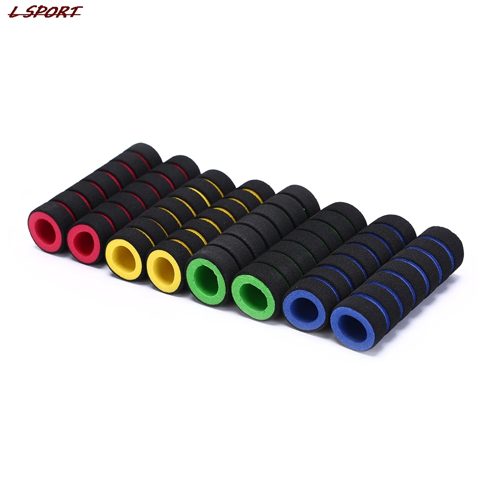 

1pair Bike Racing Bicycle Motorcycle Handle Bar Foam Sponge Grip Cover