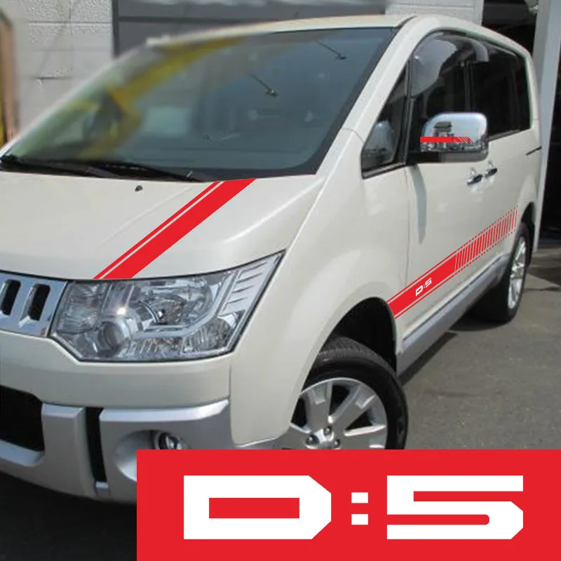 Автомобильная наклейка сделай сам для Mitsubishi Delica D5 окно заднее ветровое стекло