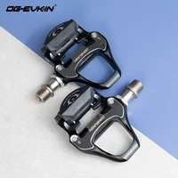 og evkin pd 002 self locking aluminum pedals spd pedals cr mo for road bike bicycle parts bike sealed bearing pedals