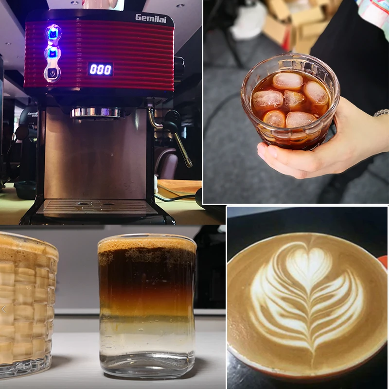 15bar кофемашина полностью полуавтоматический итальянский насос Тип паровой концентрат шлифовальный Рог фильтр извлечения контроль времени