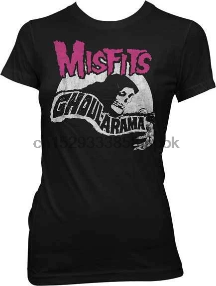 Футболка MISFITS - GHOULARAMA Juniors топ новая официальная нация в реальном времени Merch |