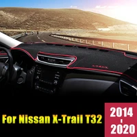 for nissan x trail x trail xtrail t32 2014 2018 2019 2020 car dashboard cover mat instrument platform desk carpet accessories