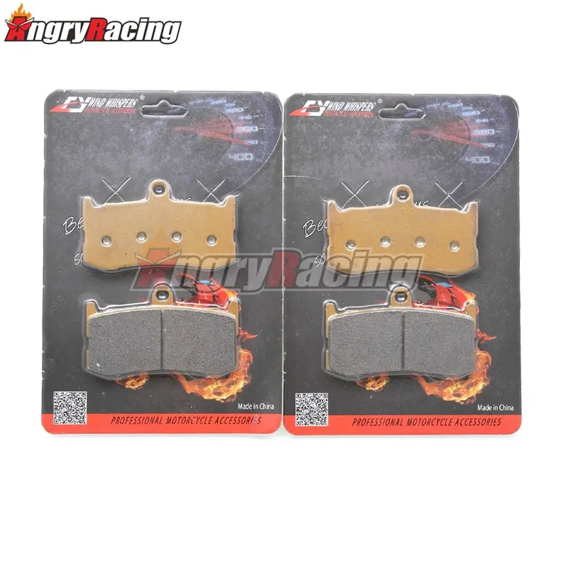 Комплекты передних и задних тормозных колодок мотоцикла для Triumph Daytona 675 2013 2014 2015