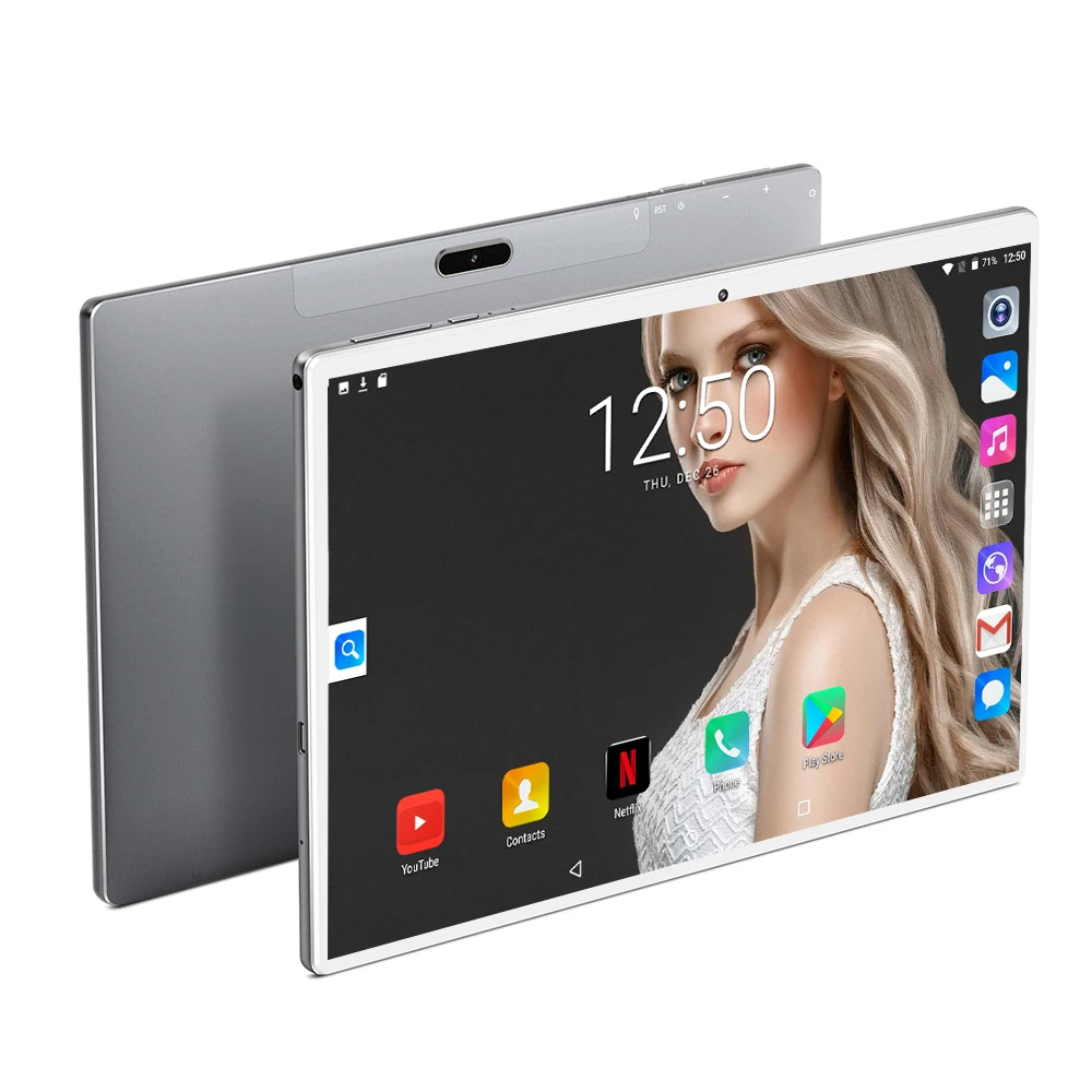 10-дюймовый планшет с функцией звонка 1920*1200 8000 мАч 10-ядерный процессор Android 9 0