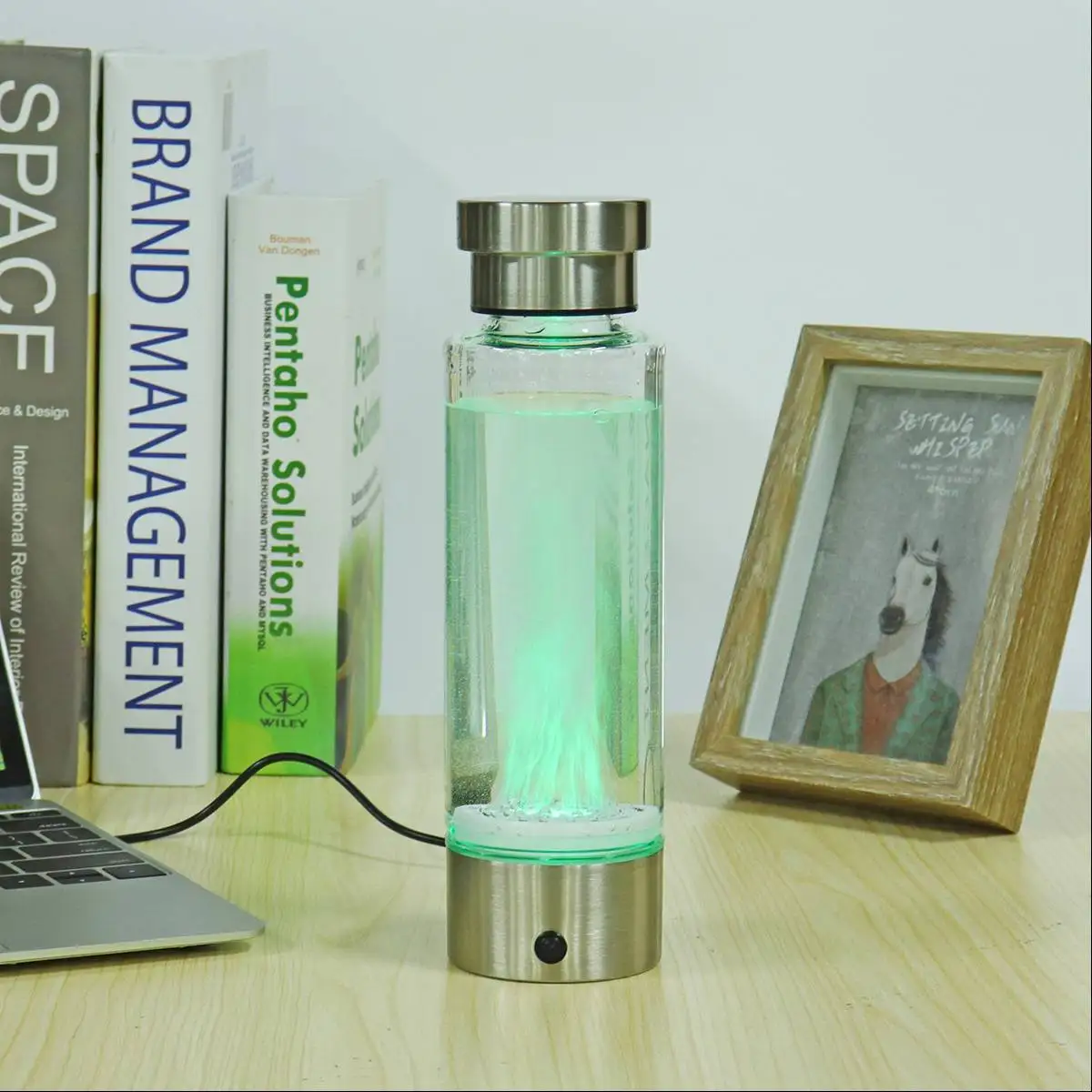 Водородная бутылка для воды lonizer щелочной генератор портативный воды FilterCup USB Перезаряжаемый антивозрастной дропшиппинг