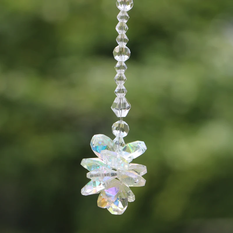 1 шт. хрустальное Сверкающее зеркало заднего вида Starburst Очаровательное украшение