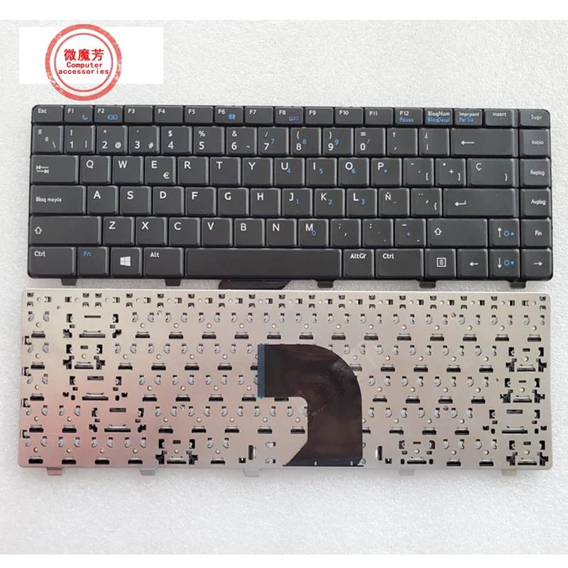 

SP CH AR spanish Laptop Keyboard For Dell Vostro V3300 3300 V3400 3400 Service v3300 v3400 3300 3400 P10G Arabic