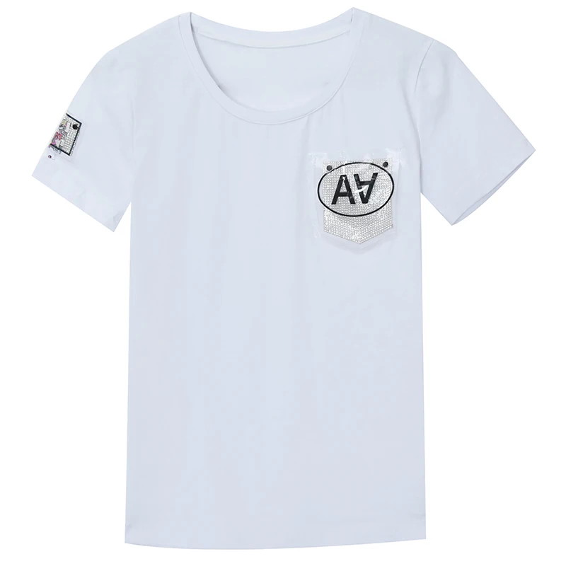 

Cotton Women Clothing Summer TShirt Females Short Sleeve Casual T-Shirt Ladies Plus Size O Neck Top Solid Color Blusa Feminina