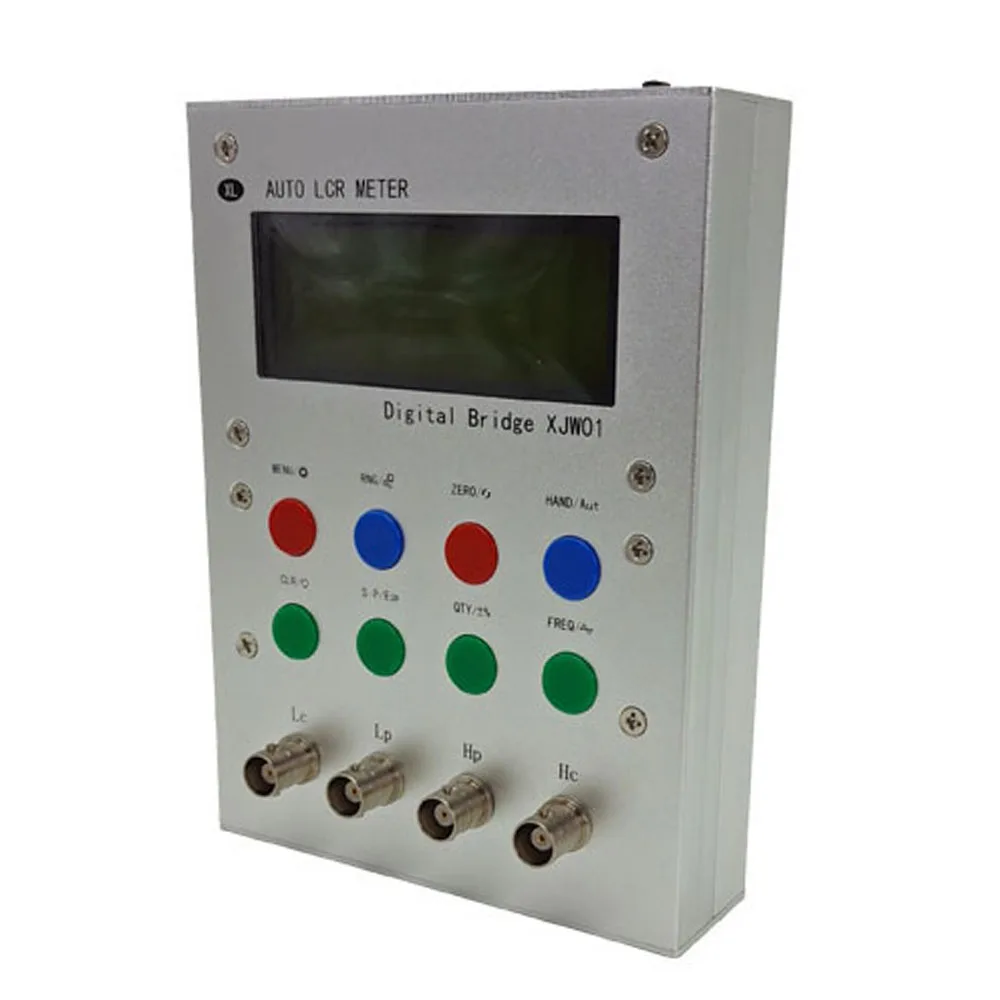 XJW01 0 3% LCR цифровой мостовой тестер сопротивления индуктивности емкости ESR готовый