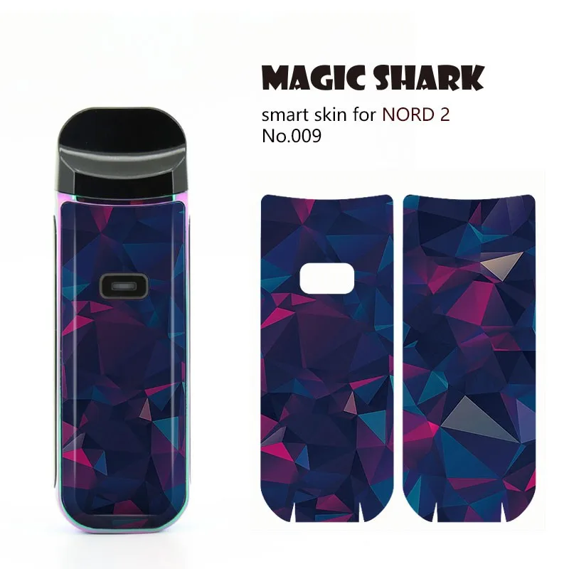 100% New Skull Evil Flag Flower Painting Lion Stereo Case Cover Skin Tape Sticker for Smok Nord 2 | Mobile Phone Cases &amp Covers