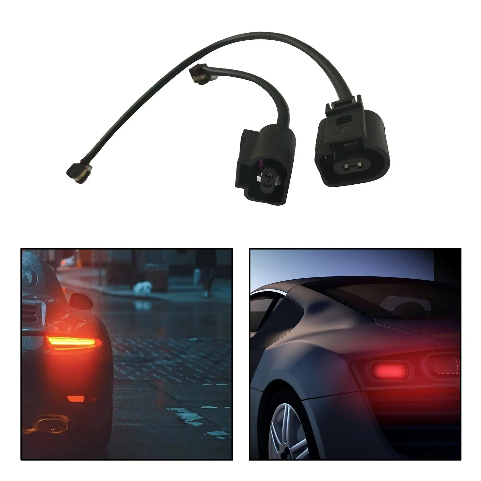 

2Pcs Brake Pad Wear Sensor Fit for Volkswagen for Porsche Panamera Cayenne Replacement 95861236550