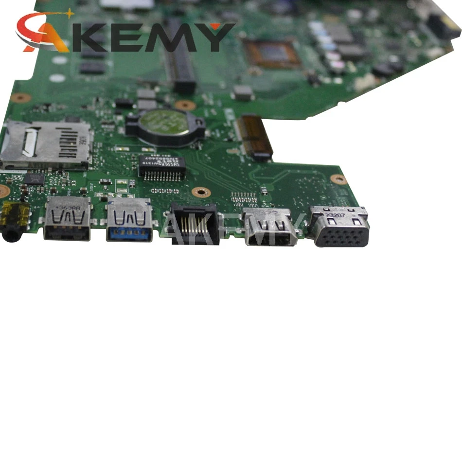 

Akemy X550CC Motherboard i3-3217 CPU 4GB GT720M 2GB For Asus X552C R510C R510C Y582C laptop Mainboard X550CC Mainboard
