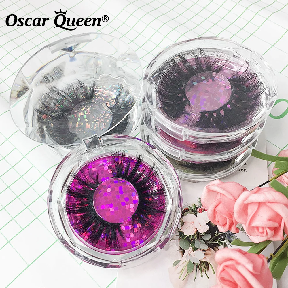 Оптовая продажа драматические 5D норковые ресницы в упаковке накладные пушистые