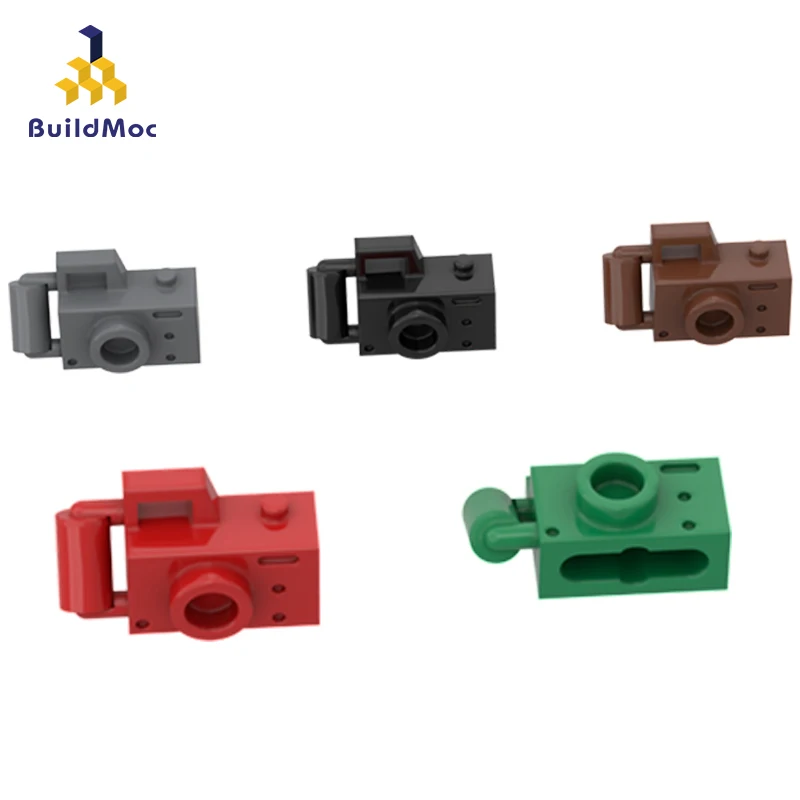 

BuildMOC Compatible Assembles Particles 30089 Camera Building Blocks Parts DIY Educational Cre