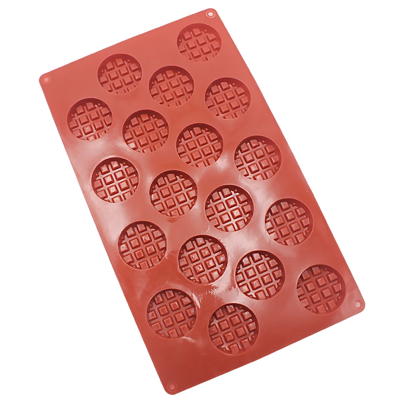 18 полости мини форма для вафель силиконовая Желейная стандартная антипригарная
