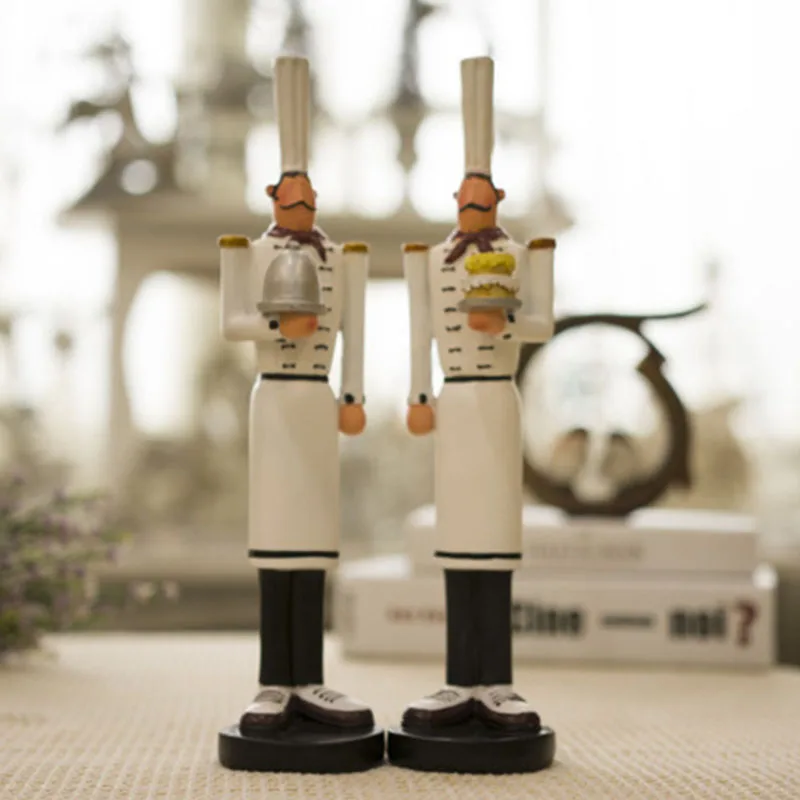 Статуэтка шеф-повара из смолы 30 см | Дом и сад