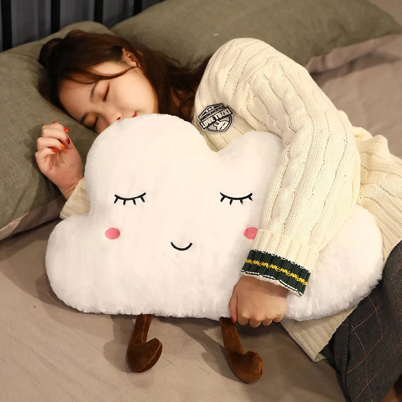 

Cloud Pillow Creative Cartoon Cute Girl Sleeping Student Lunch Break Lying Bed Bedside Bay Window Sofa Pillow Cushion