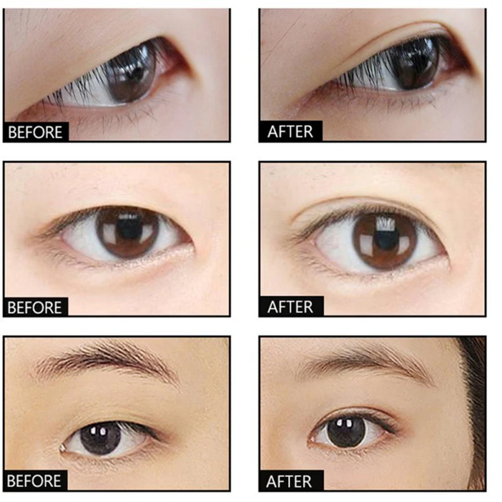 Professional Invisible Double Eyelids Big Eye Not Glue Transparent Eyelid Super Stretch Fold Lift Eyes Styling Strong Adhesive | Красота и