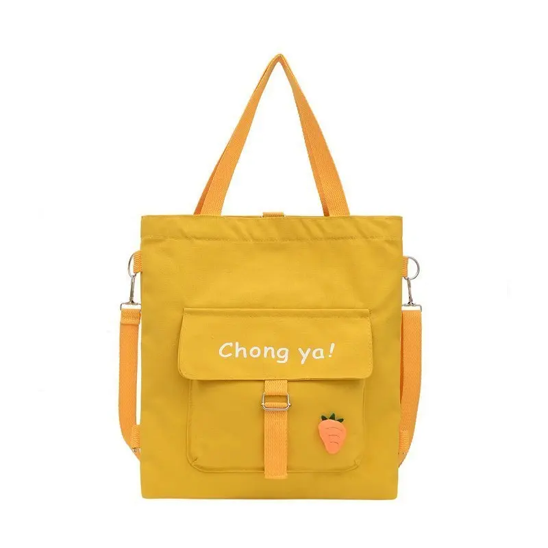 

Women's 2021 New Canvas Material Crossbody Top-Handle Bags Casual Wild Satchel Shoulder Cute And Simple Messenger Handbags