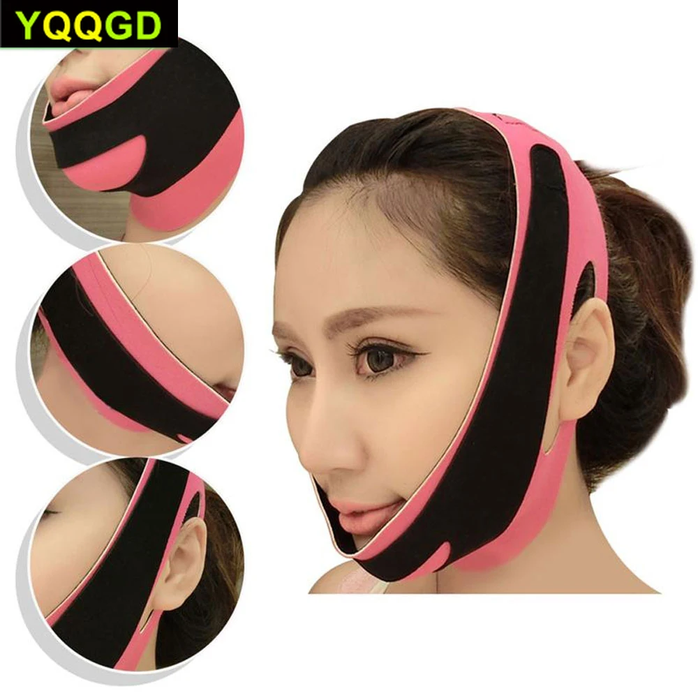 1 шт. V линия маска подтяжка лица пояс для похудения двойной подбородок ремень