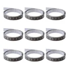 Измерительная самоклеящаяся Метрическая рулетка из нержавеющей стали, линейка, устойчивая к ржавчине, прочная и износостойкая линейка