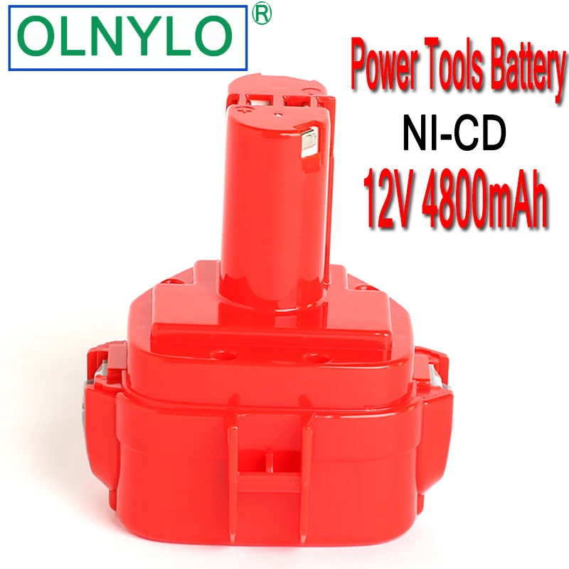 12V 4800mAh Ni-CD 4.8Ah&amp1.8Ah Replacement Power Tool Battery for Makita PA12 1220 1233 1201 1222 1223 1235 | Электроника
