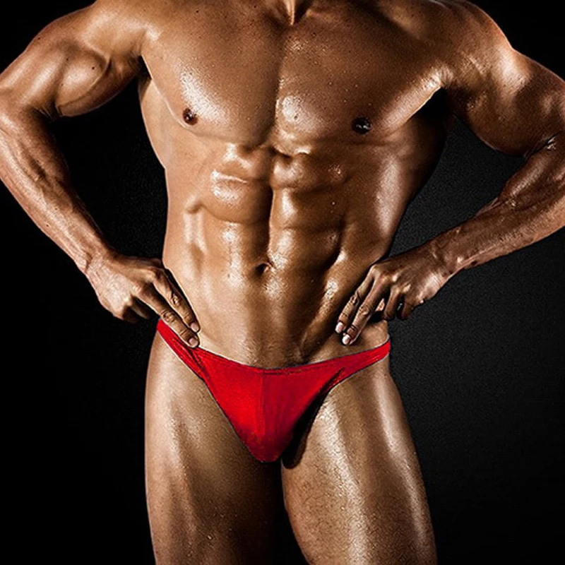 Сексуальные трусы для бодибилдинга мужские шорты плавания горячие узкие боковые