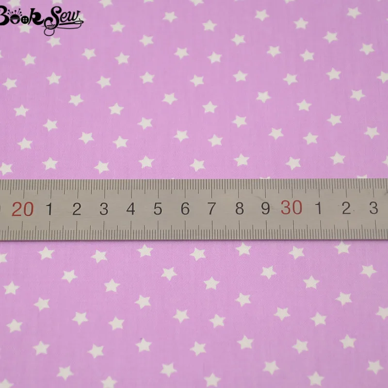 2017 Shine Little Stars Designs 100% Cotton Fabric Light Purple Twill Fat Quarter Home Textile Material Bed Sheet Qulting Tale | Дом и сад