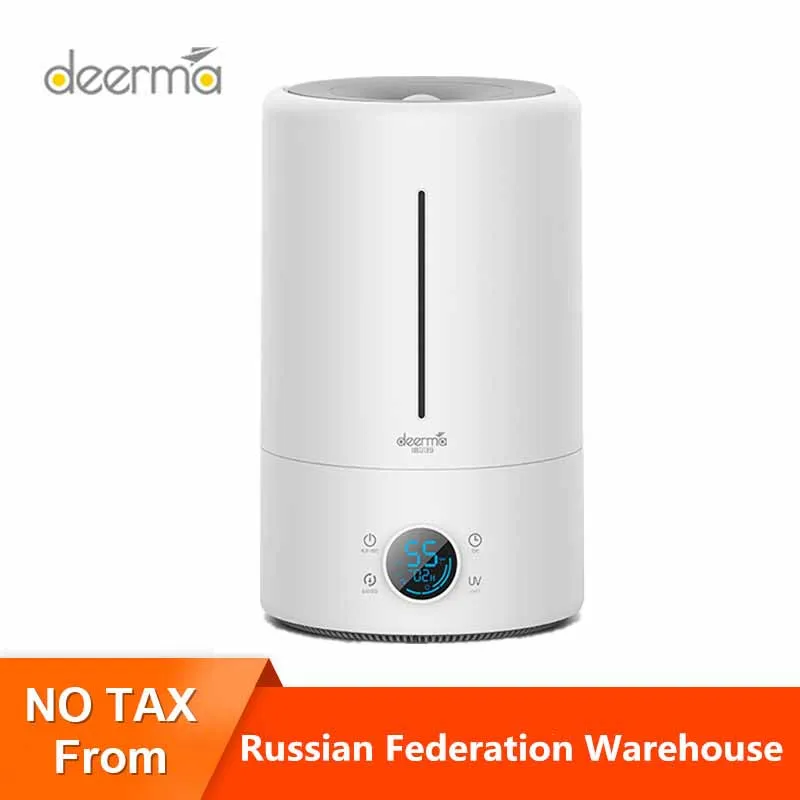 

Увлажнитель воздуха Deerma ультразвуковой, 5 л, с функцией очистки