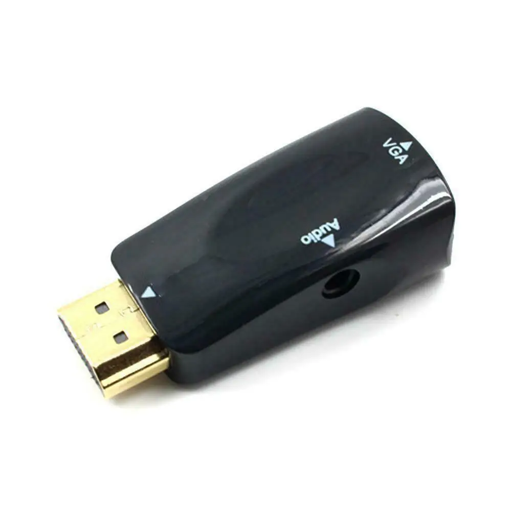 Преобразователь видеокабеля 1080p HDMI папа-VGA мама Ida + pter для персонального