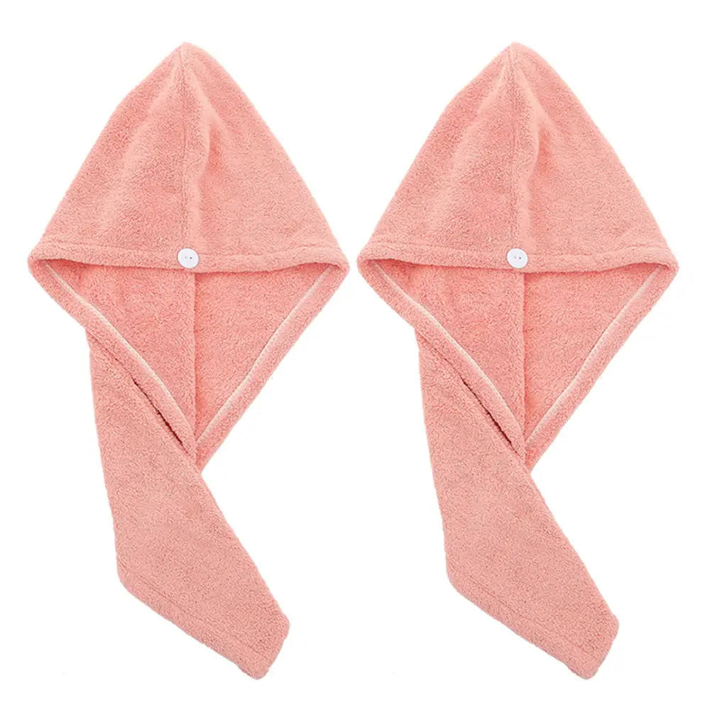 Женские быстросохнущие полотенца тюрбан женская шапка из кораллового флиса для