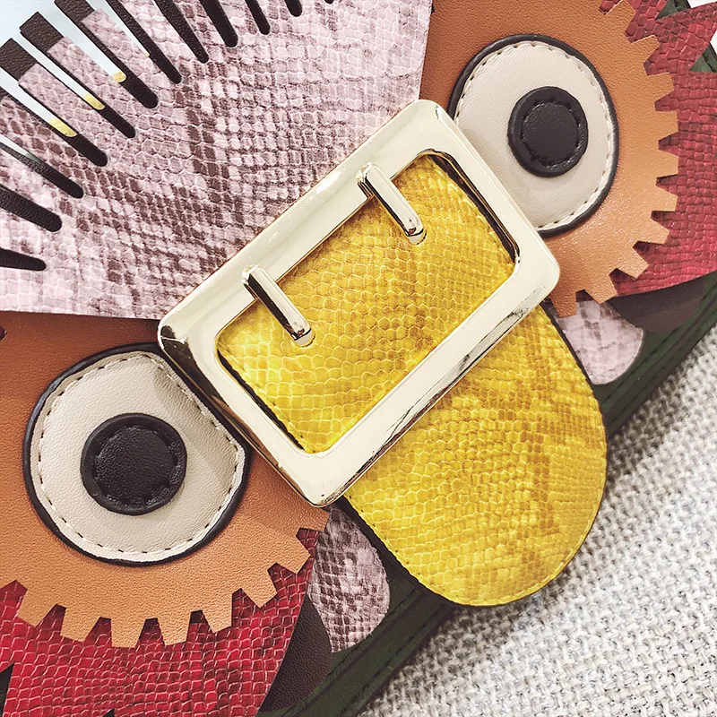 New Ribbon Bird Small Square Bag Contrast Color Personality Single Shoulder Leaning Women's purses and handbags women bag | Багаж и