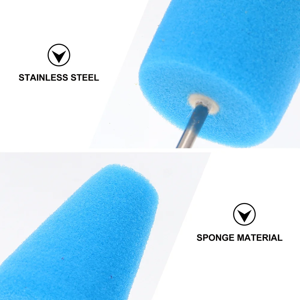 

8Pcs Sponge Grinding Heads Grinding Wheels Polishing Heads (Assorted Color)