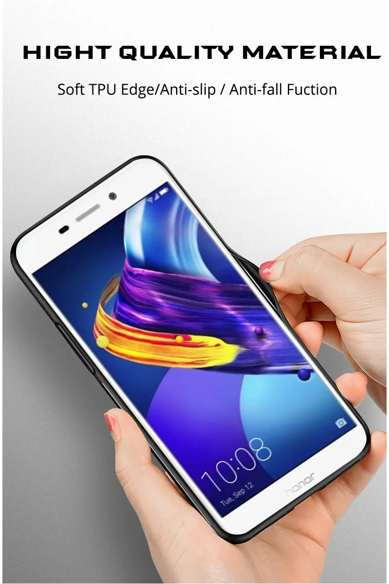 Черный чехол ТПУ для чехол для huawei Y6 II CAM-L21 Venom чехол для huawei Y5 II Y5 Y6 чехол Крышка Y5 Y6 Prime чехол