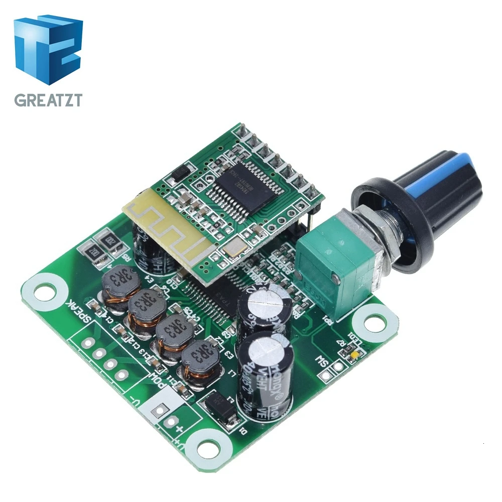 Цифровой стерео аудио усилитель мощности TPA3110 15 Вт + с поддержкой Bluetooth 4 2 плата